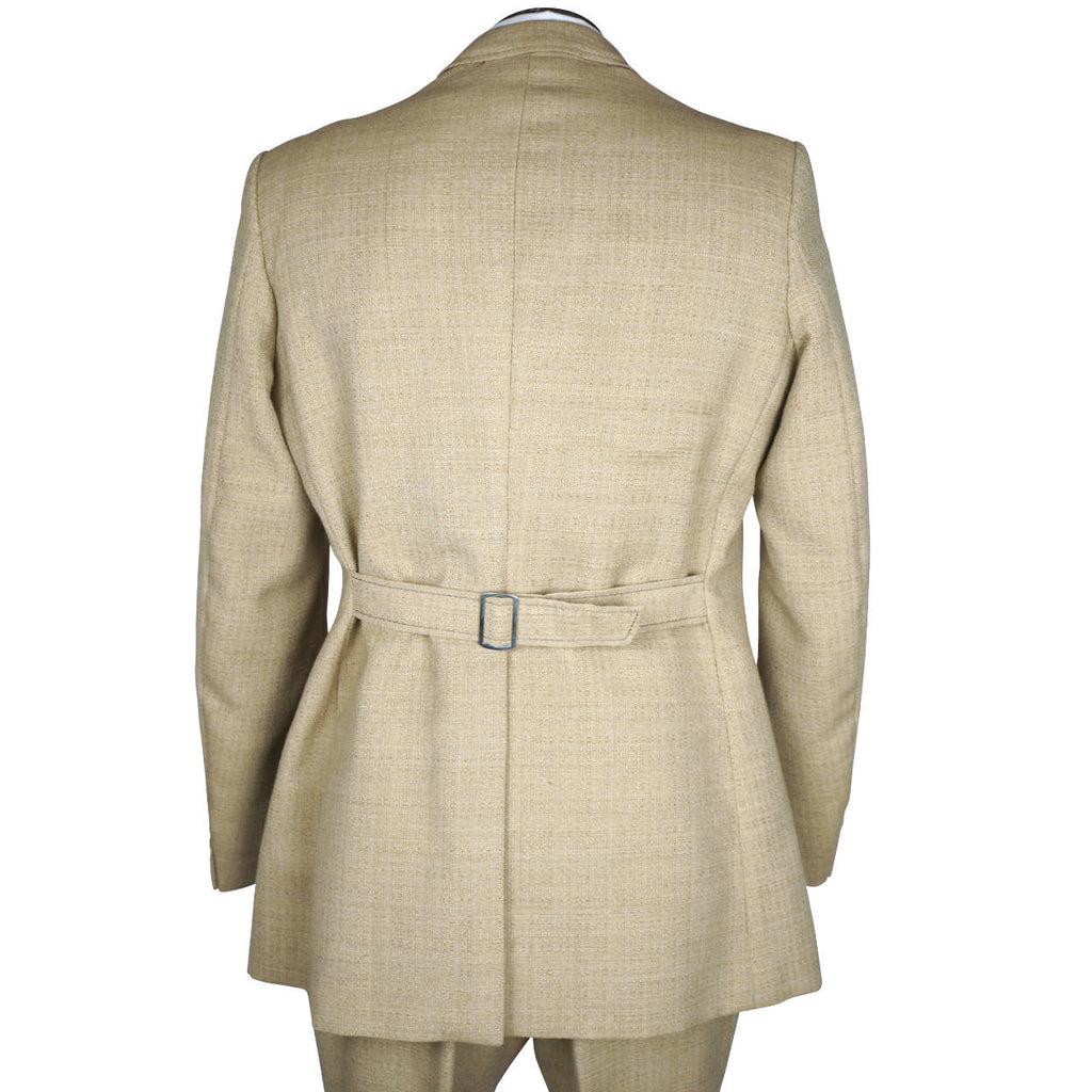 Vintage Mens 70s Suit Mens Mod Dandy Fashion Size M - Poppy's Vintage Clothing
