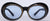 Vintage 1960s Sunglasses Rhinestone Studded Frame Made in France - Poppy's Vintage Clothing