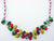 Carmen Miranda Glass Fruit Necklace 1940s - Poppy's Vintage Clothing