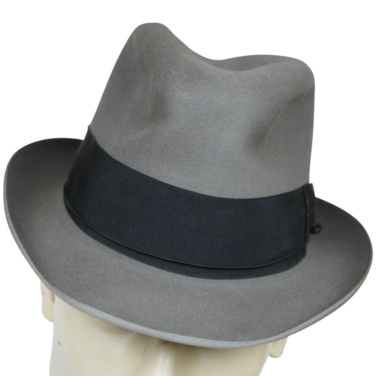Vintage Borsalino Fedora GB Borsalino Di Lazzaro Hat 7 1/8