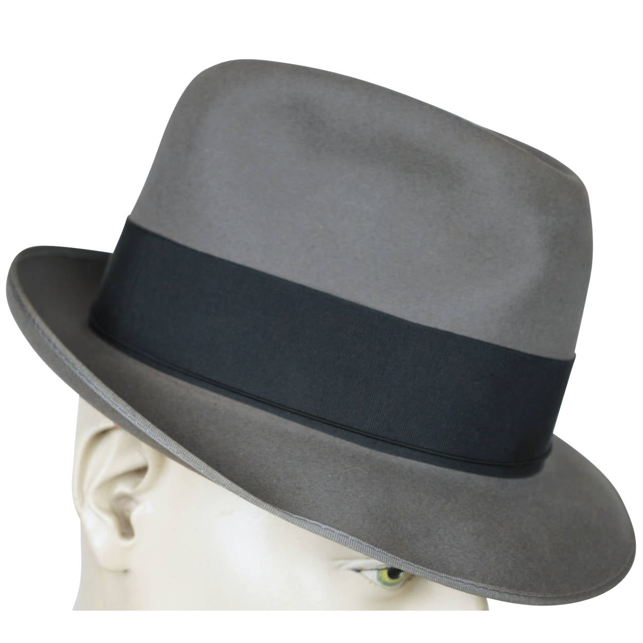 希少　50's Borsalino HAT ビンテージ 50s 希少 深緑 Borsalino ボルサリーノ ハット - メルカリ