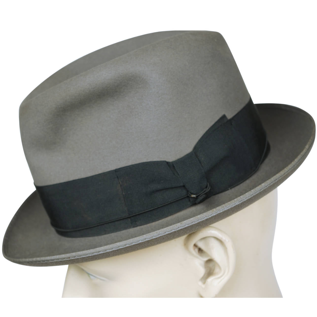 Vintage Borsalino Fedora GB Borsalino Di Lazzaro Hat 7 1/8