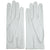 Vintage 60s French White Peccary Leather Gloves Size 6 3/4 - Poppy's Vintage Clothing