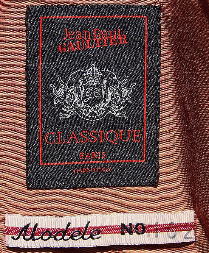 Vintage 1980s Jean Paul Gaultier Rust Brown Hunting Jacket - Poppy's Vintage Clothing