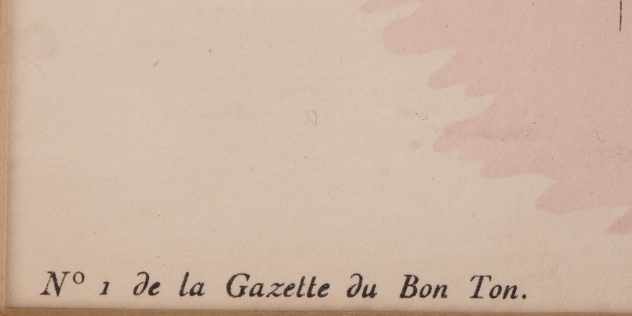 French Art Deco Pochoir Print Le Dentelle Lace Gazette du Bon Ton Issue No 1 1922 - Poppy's Vintage Clothing