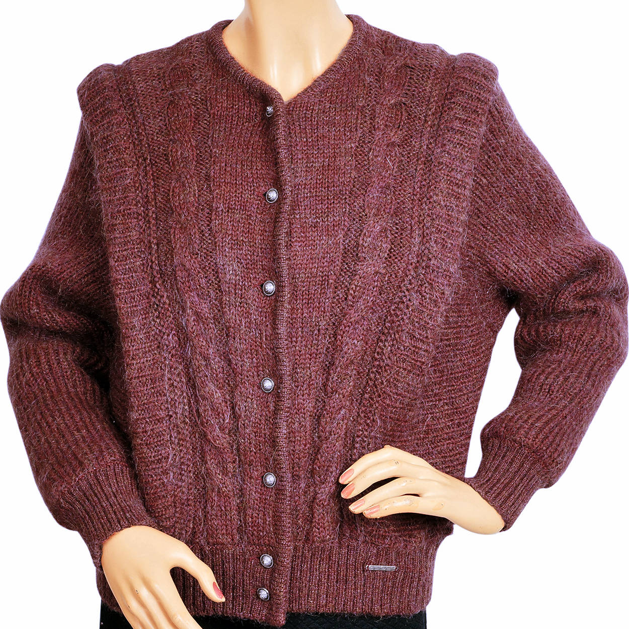 faktum Mindre end Idol Vintage Geiger Tyrol Sweater Made in Austria Brick Red - Ladies Size 42