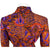 Vintage 1970s Psych Dress Printed Wool Georges Besson Paris