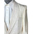 Vintage Mens White Silk Dinner Jacket Hand Tailored Sz M