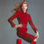Vintage Gianni Versace Couture Red Wool Boucle Suit Ladies Size 6 Small - Poppy's Vintage Clothing