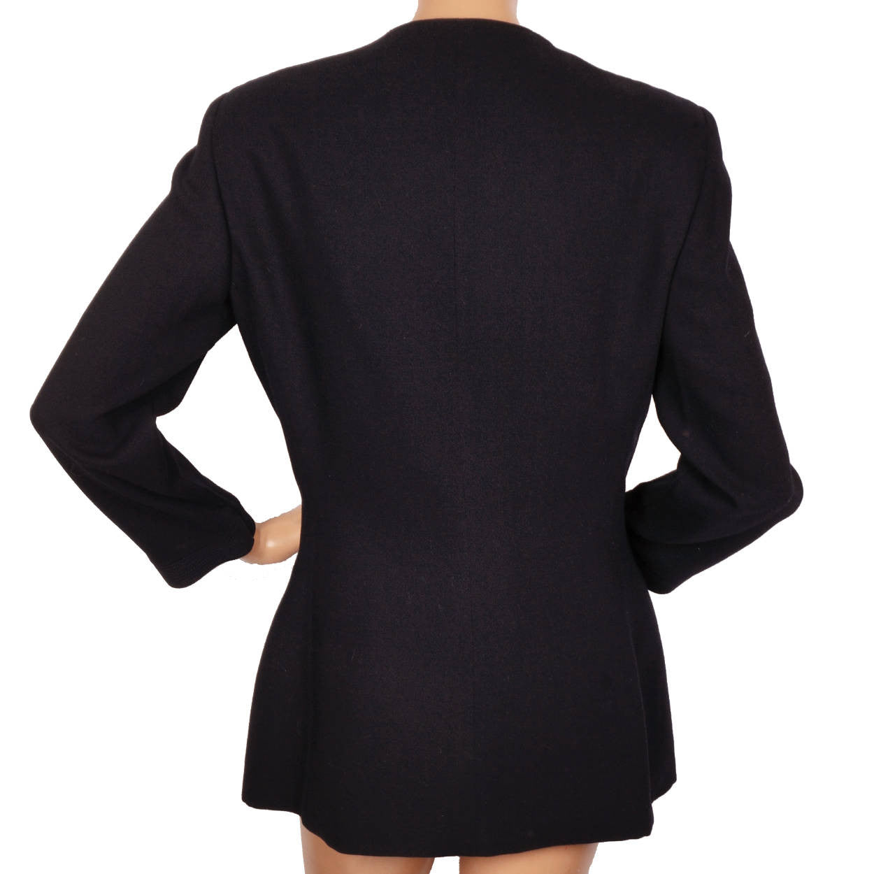 Vintage Gianni Versace Couture Silk and Wool Ladies Jacket Size 6 Small - Poppy's Vintage Clothing