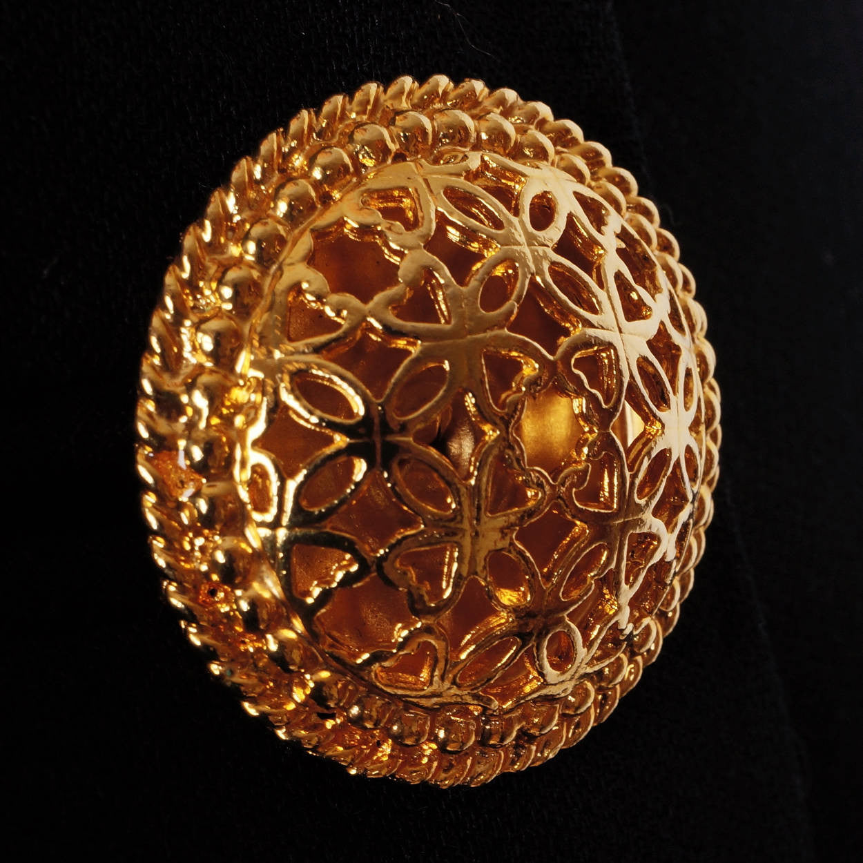 Vintage Gianni Versace Couture Silk and Wool Ladies Jacket Size 6 Small - Poppy's Vintage Clothing