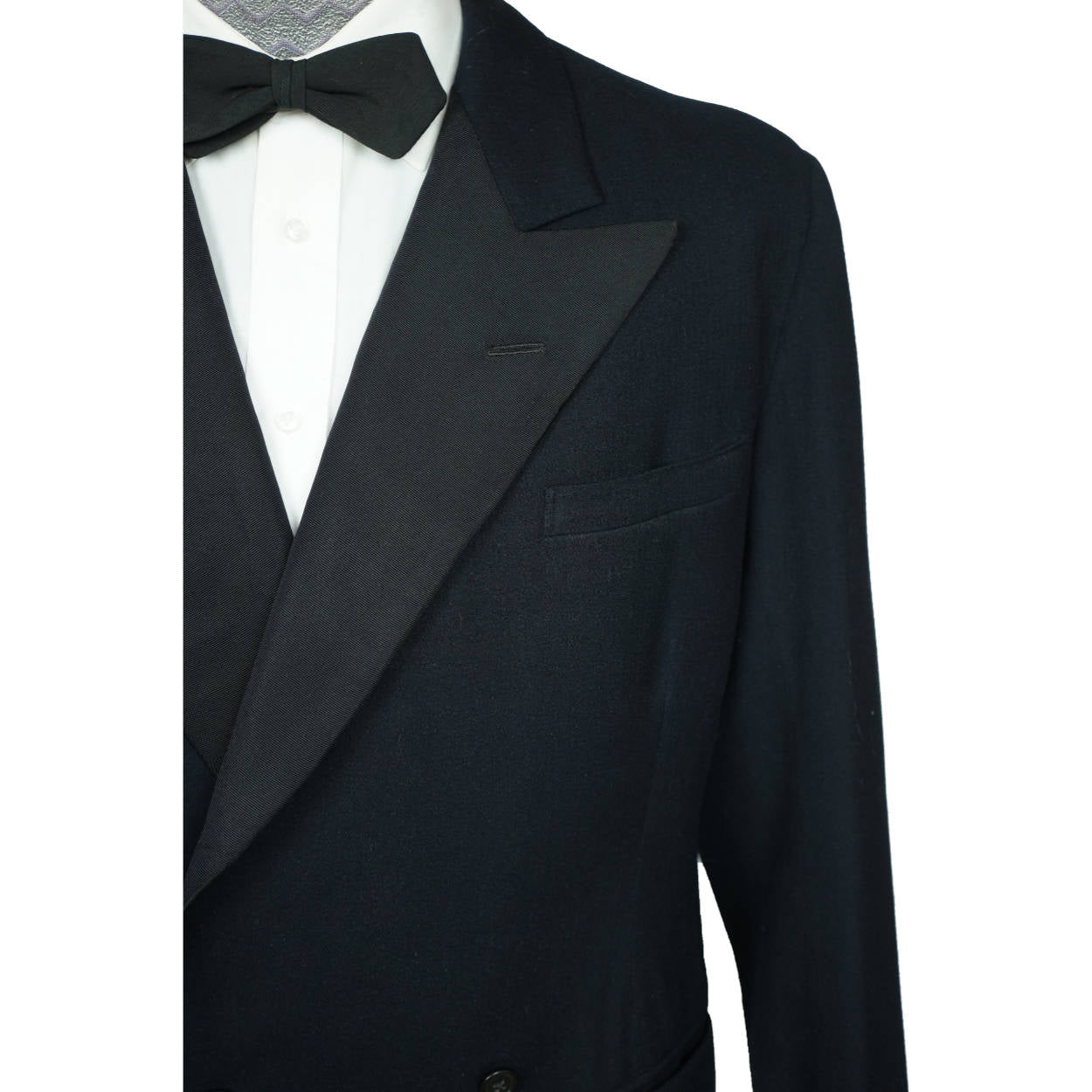 Vintage 1950 Mens Tux Dinner Jacket Gibb &amp; Co Montreal Size M - Poppy's Vintage Clothing
