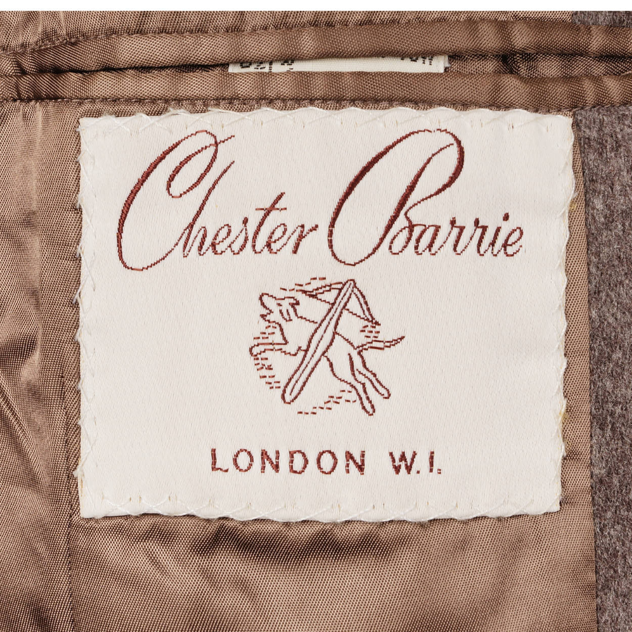 Vintage Gieves &amp; Hawkes Savile Row Wool Chesterfield Overcoat Chester Barrie 44 - Poppy's Vintage Clothing