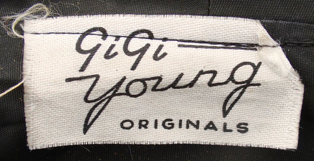 Vintage 1950s Cocktail Dress Black Sequin Taffeta with Bolero by GiGi Young - Small - Poppy's Vintage Clothing