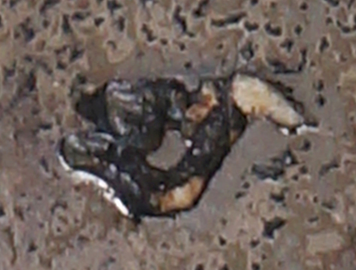 Vintage Gilles Guy Vidal Brutalist Pendant Necklace Modernist Abstract Pewter 1960s Signed GV - Poppy's Vintage Clothing