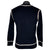Vintage 1970s Givenchy Gentleman Sweater Blue Wool with Logo Mens Size Small - Poppy's Vintage Clothing