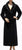 Vintage 1970s Givenchy Black Velour Maxi Coat - Poppy's Vintage Clothing