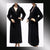 Vintage 1970s Givenchy Black Velour Maxi Coat - Poppy's Vintage Clothing