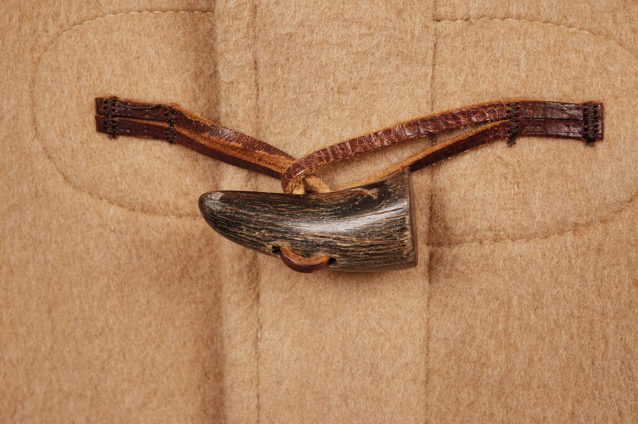 Vintage Gloverall Duffle Toggle Coat Made in England Mens Size L - Poppy's Vintage Clothing