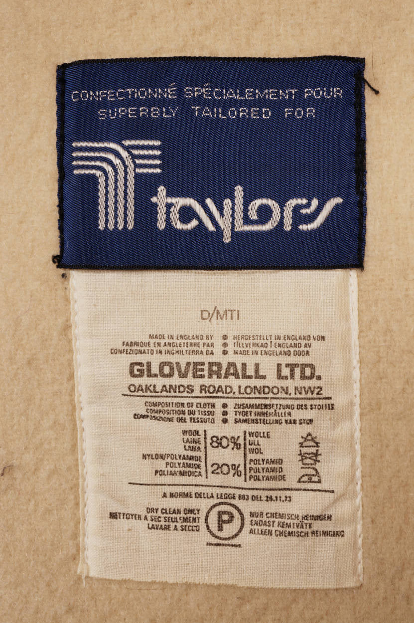 Vintage Gloverall Duffle Toggle Coat Made in England Mens Size L - Poppy's Vintage Clothing