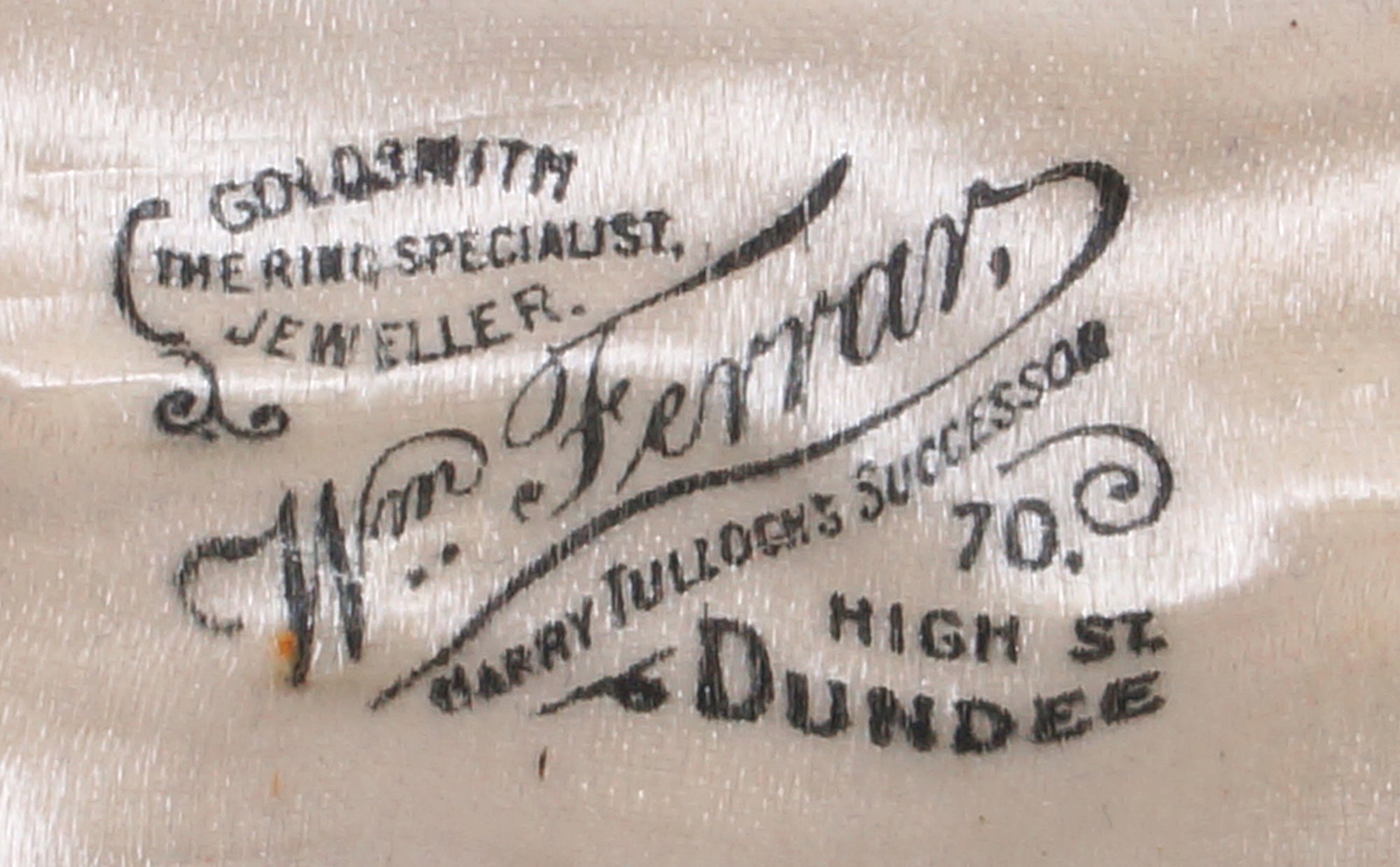 SOLD Antique Gold 15 carat Jewelry Pin Made in Scotland with Swallow Bird and Seed Pearls - Poppy's Vintage Clothing