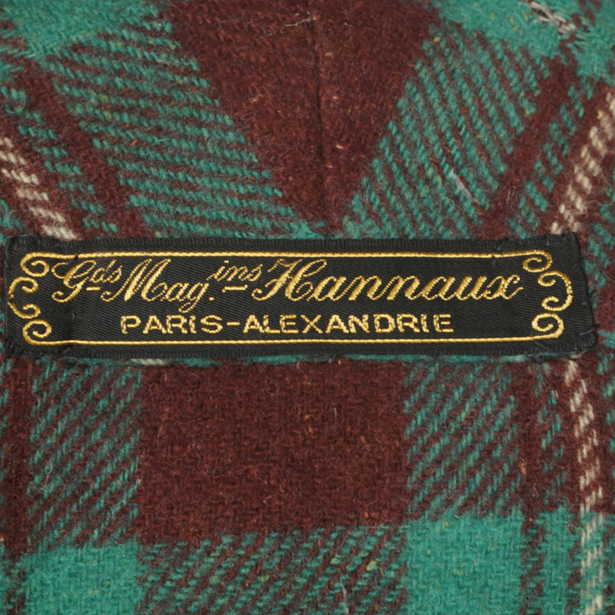 Vintage 1930s Mens Dressing Gown Les Grands Magasins Hannaux Alexandria Egypt Size L - Poppy's Vintage Clothing