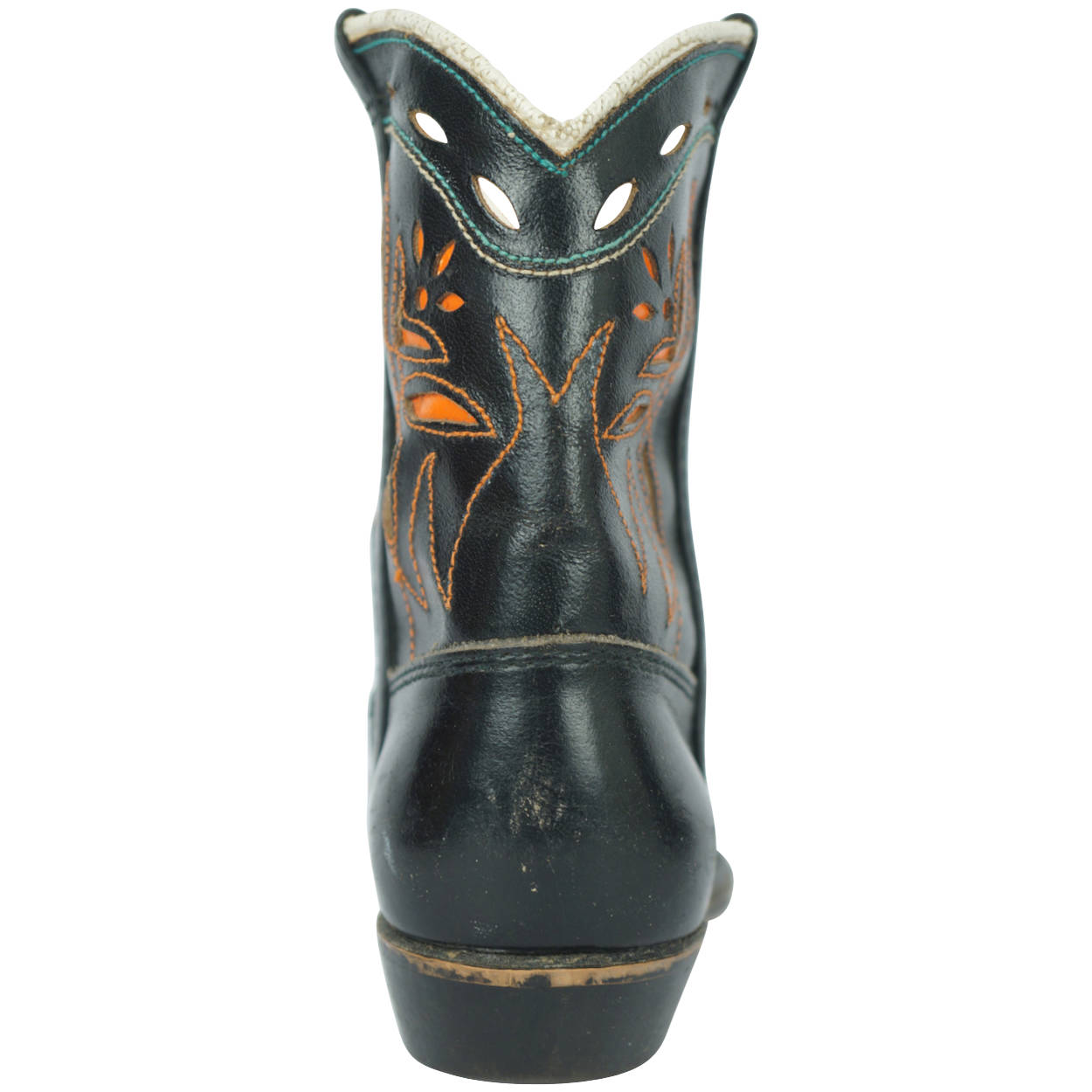 Vintage 60s Acme Cowboy Boots for Children Leather with Box - Poppy's Vintage Clothing