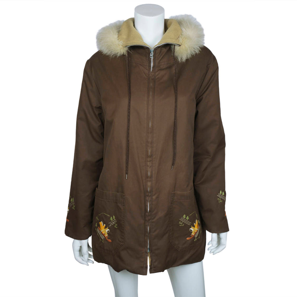 Vintage Grenfell Handicrafts Parka Coat Inuit Anorak Size M - Poppy's Vintage Clothing