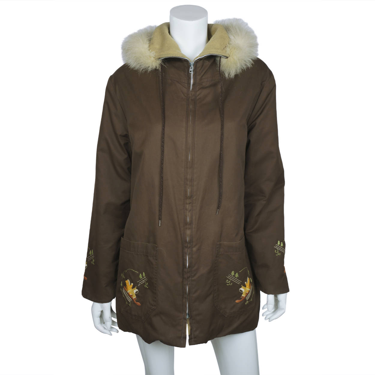 Vintage Grenfell Handicrafts Parka Coat Inuit Anorak Size M - Poppy's Vintage Clothing