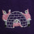 Vintage Eskimo Duffle Parka Coat Grenfell Handicrafts Embroidered Purple Wool L - Poppy's Vintage Clothing