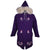 Vintage Eskimo Duffle Parka Coat Grenfell Handicrafts Embroidered Purple Wool L - Poppy's Vintage Clothing