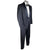 Vintage 1950s Tuxedo Mens Formal Wear Black Wool Size M 38