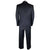 Vintage 1950s Tuxedo Mens Formal Wear Black Wool Size M 38