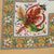 Vintage 70s Gucci Silk Scarf Vittorio Accornero Insects 34.5” - Poppy's Vintage Clothing