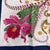 Vintage Gucci Silk Scarf Accornero Orchidee 1974 Orchids 34”