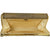 Vintage 1950s 60s Gucci Minaudiere Gold Metallic Basketweave Evening Clutch - Poppy's Vintage Clothing