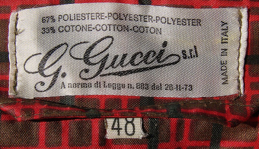 Vintage 1970s Gucci Plaid Raincoat - M - L - Poppy's Vintage Clothing
