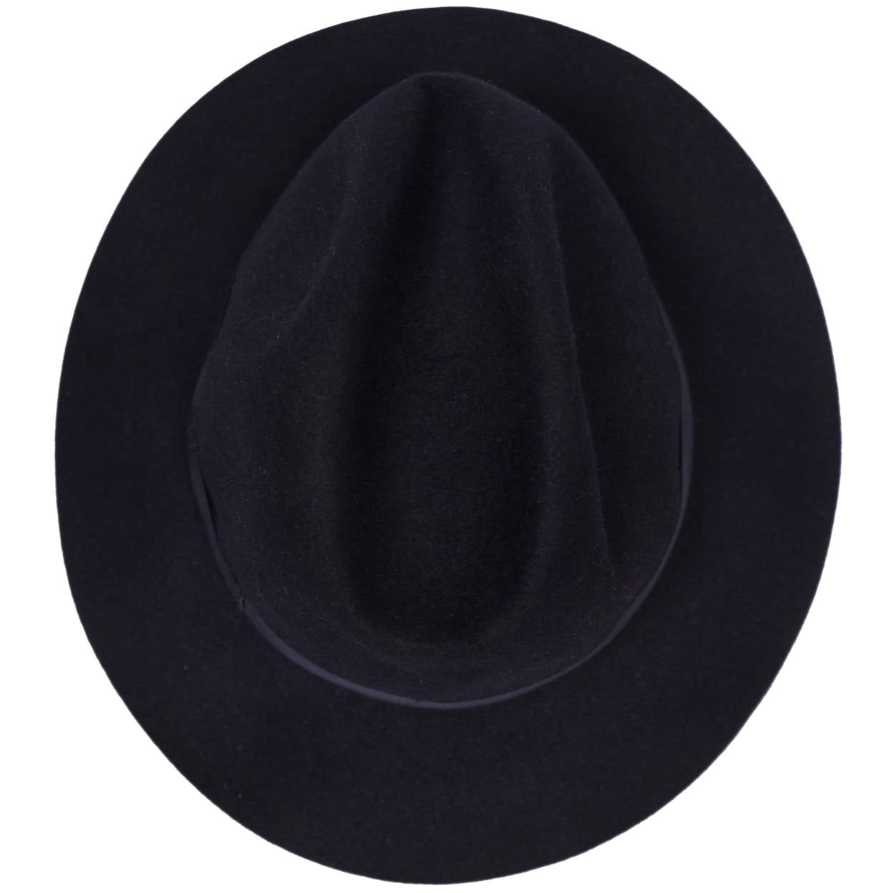 Vintage Italian Fedora Guerra 1855 Roller Hat Pure Felt Water Repellent Size 58 - Poppy's Vintage Clothing