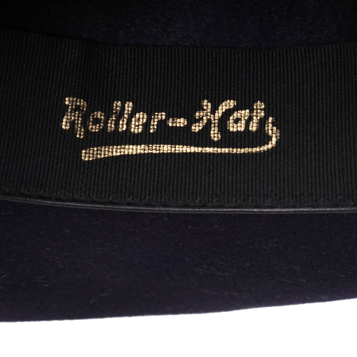 Vintage Italian Fedora Guerra 1855 Roller Hat Pure Felt Water Repellent Size 58 - Poppy's Vintage Clothing