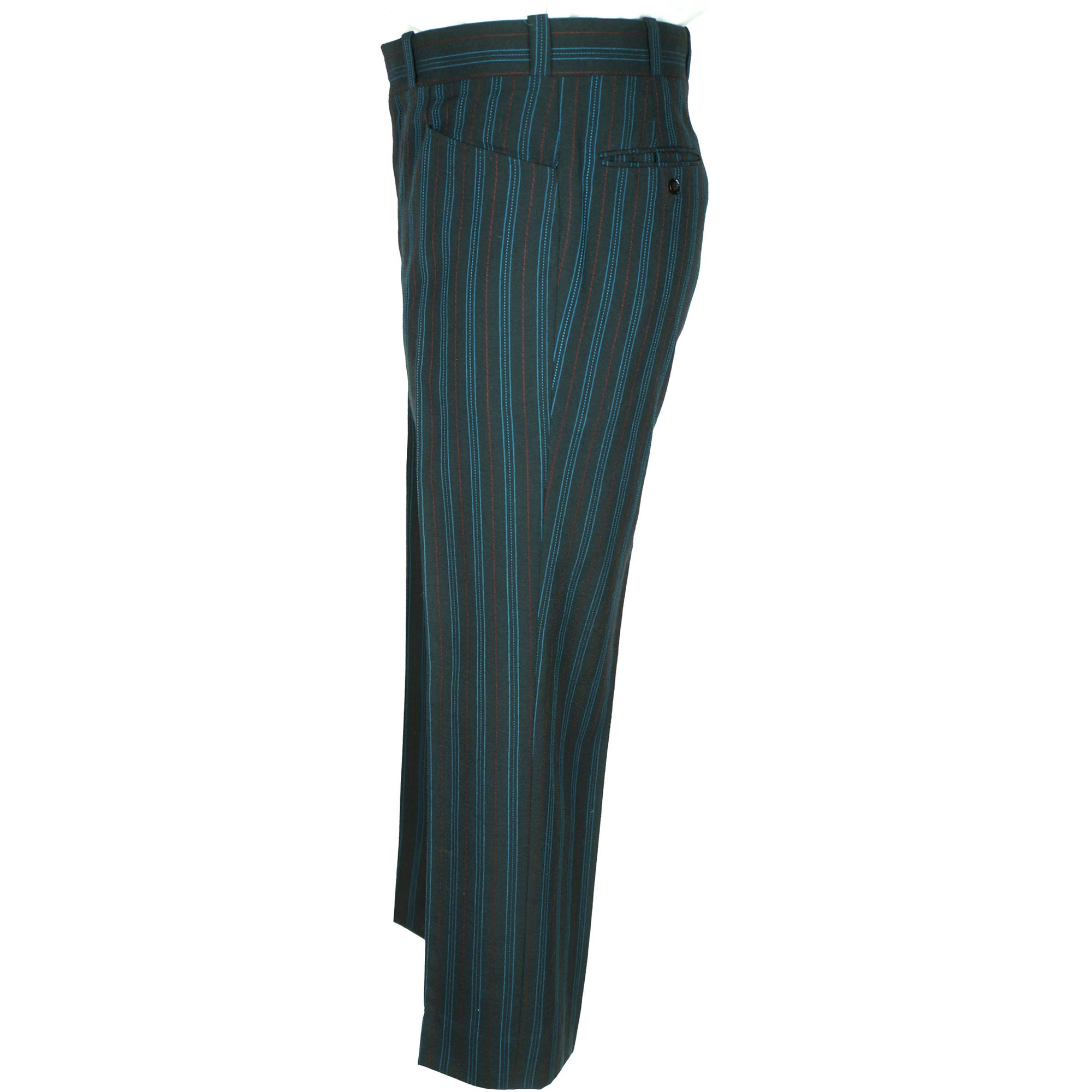 Vintage 70s Mod Mens Pinstripe Suit