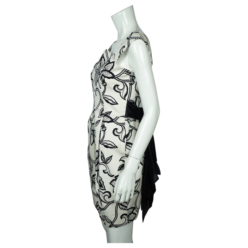 Vintage 1990s Guy Laroche Paris Dress Boutique Collection Made in France Size 8 - Poppy's Vintage Clothing