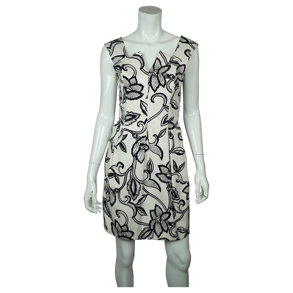 Vintage 1990s Guy Laroche Paris Dress Boutique Collection Made in France Size 8 - Poppy's Vintage Clothing