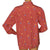 Vintage 1970s Guy Laroche Silk Blouse Red Pattern Print Ladies Size Small 4 - Poppy's Vintage Clothing