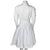 1990s Vintage Guy Laroche Dress White Cotton Sportswear Sz M