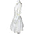 1990s Vintage Guy Laroche Dress White Cotton Sportswear Sz M