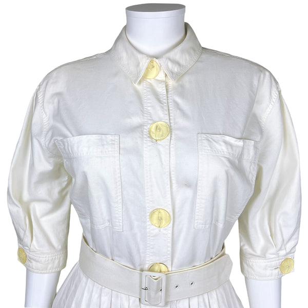 vintage chanel white dress shirt