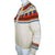 Vintage Hand Knit Cardigan Sweater Wool Nordic Fair Isle M - Poppy's Vintage Clothing