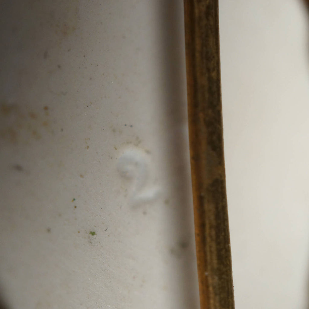 Antique Limoges Porcelain Hand Painted Roses Stud Buttons and Sash Buckle - Poppy's Vintage Clothing