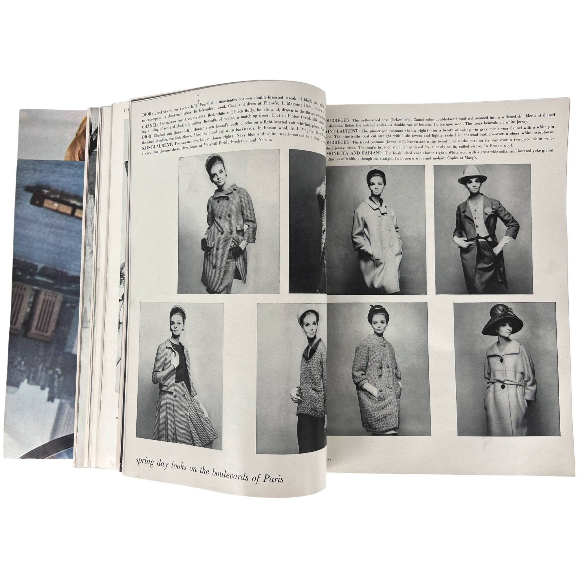 Harper’s Bazaar Magazine 1963 Melvin Sokolsky Bubble Photos