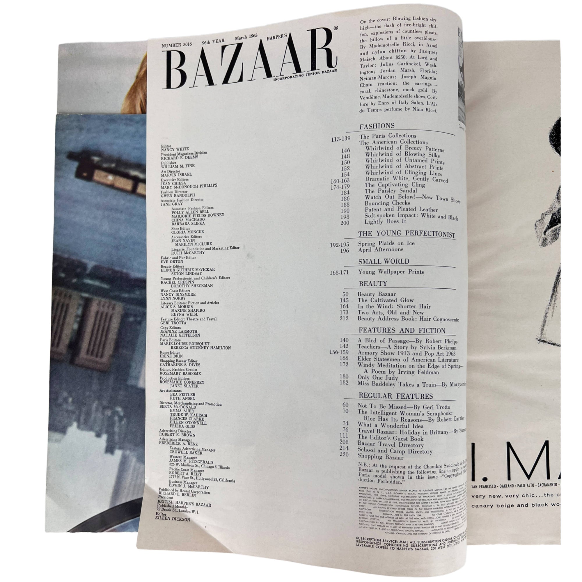 Harper’s Bazaar Magazine 1963 Melvin Sokolsky Bubble Photos